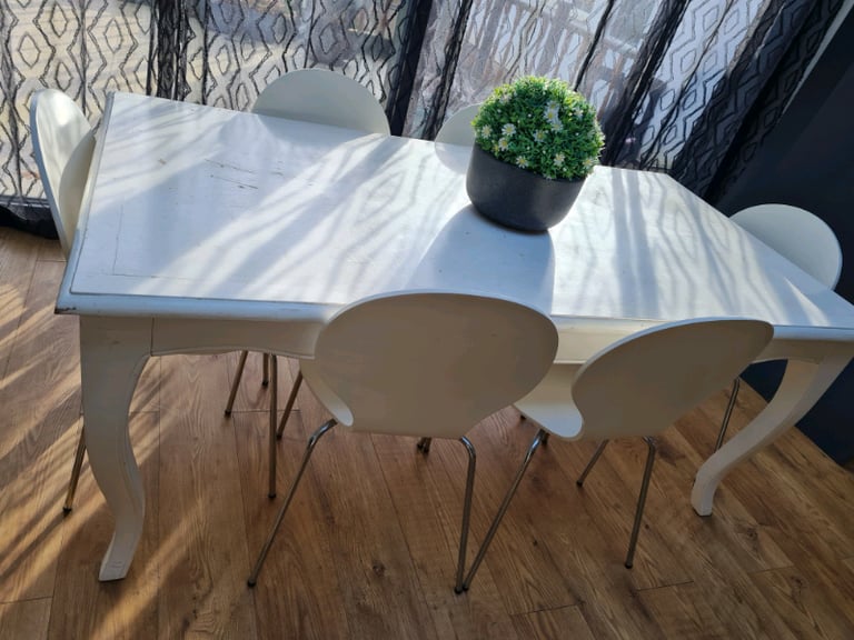 White Dining Table Only