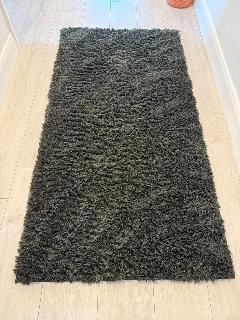 IKEA Vindebäk Green Rectangle Rug