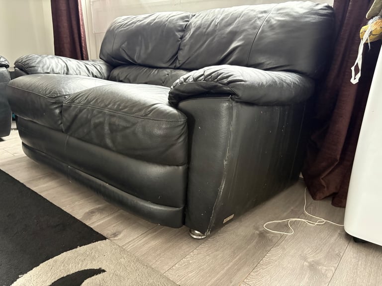 2 seater Leather Sofa