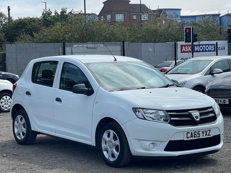 * 65 2016 DACIA SANDERO 1.2 AMBIANCE 5 DOOR + 74K MILES + HPI CLEAR + LONG MOT *