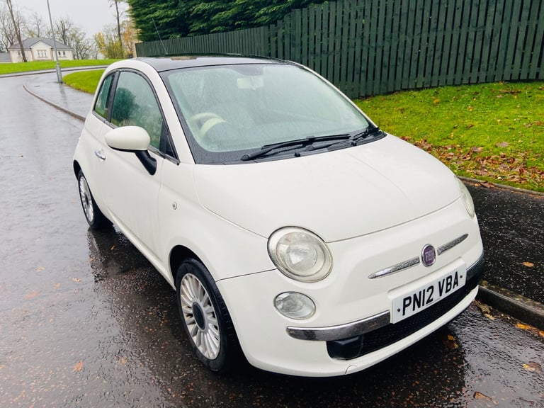 Fiat, 500, Hatchback, 2012, Manual, 1242 (cc), 3 doors