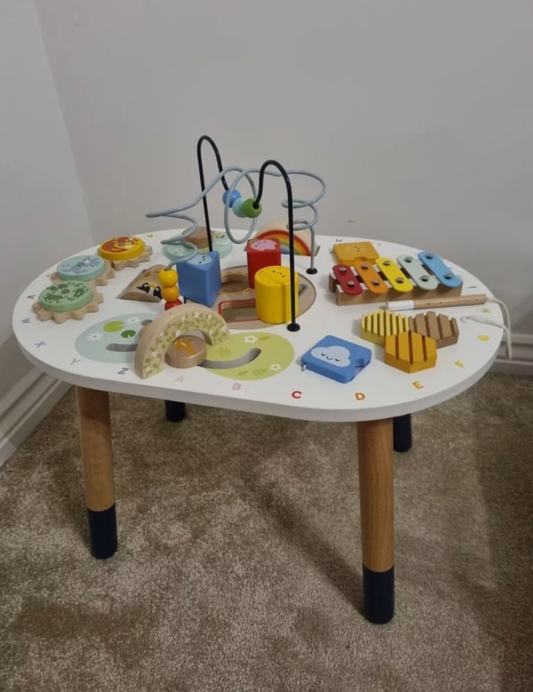Wooden activity table 