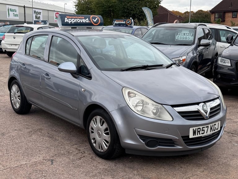 2007 Vauxhall Corsa 1.4i 16V Club 5dr Auto [AC] HATCHBACK PETROL Automatic
