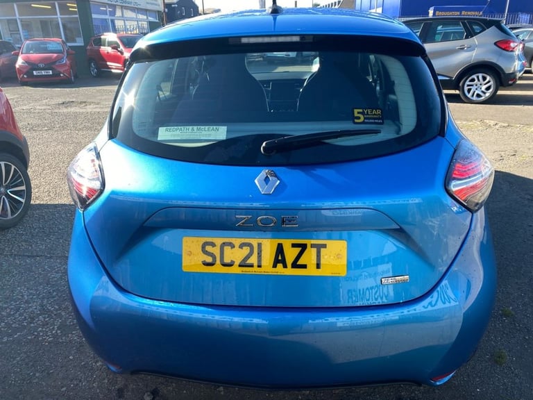 2021 Renault Zoe R110 52kWh Play Hatchback 5dr Electric Auto (i) (107 bhp) Hatchback ELECTRIC Aut...