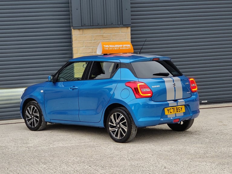 SUZUKI SWIFT; HYBRID; APPLE &amp; ANDROID CAR PLAY; BLUE; ULEZ COMPLIANT;-5 DOOR;