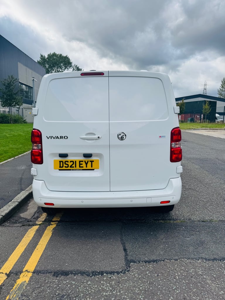 2021 Vauxhall Vivaro 3100 2.0d 120PS Sportive H1 Van, 101K MILES, FSH PANEL VAN Diesel Manual