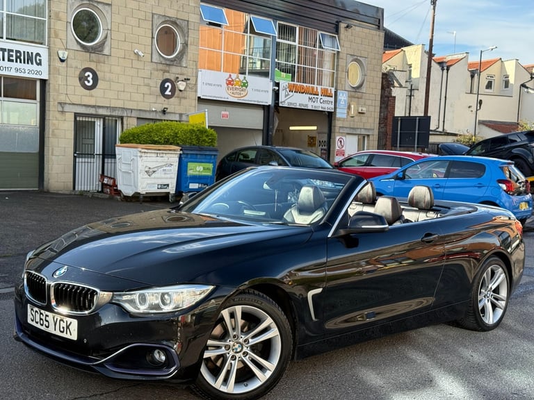 2015 BMW 4 Series 2.0 420i Sport Euro 6 (s/s) 2dr CONVERTIBLE Petrol Manual