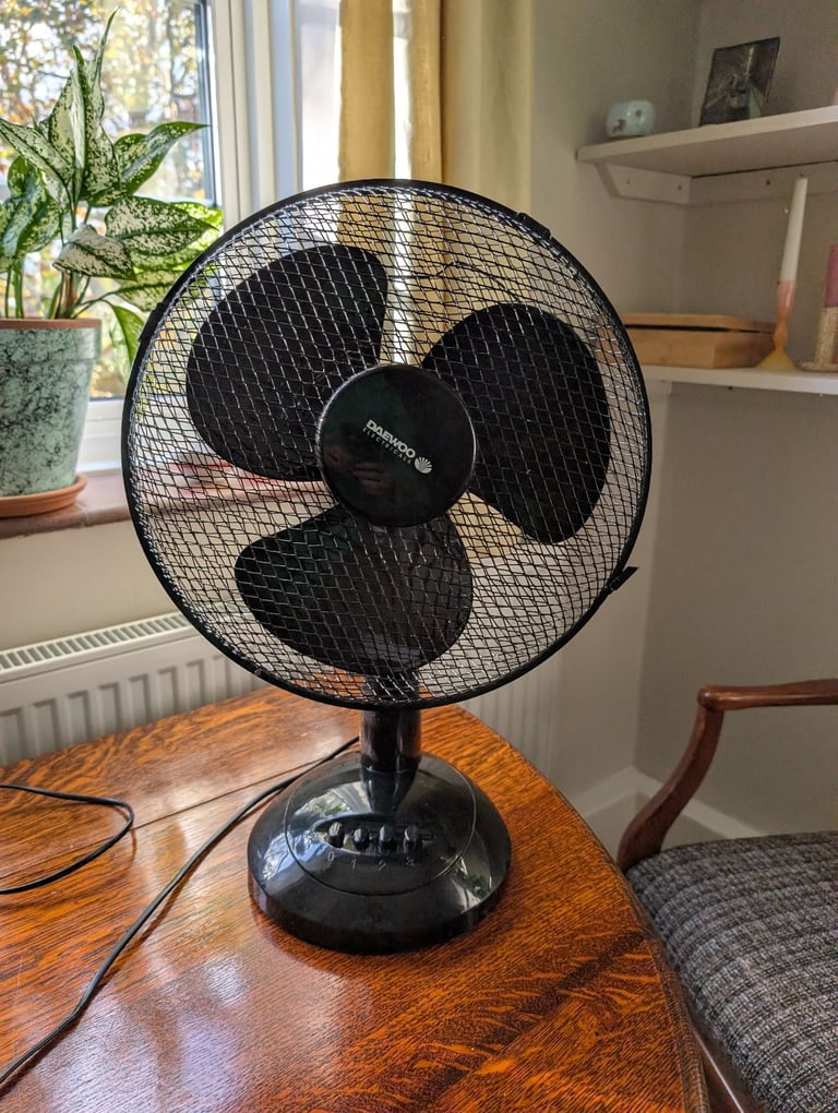Daewoo electric desk fan