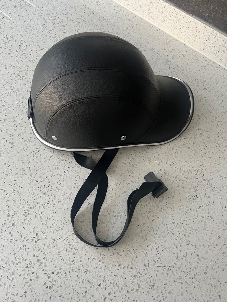 Adult Baseball Cap Motorcycle Helmet Half Face Helmet Electric Bike Scooter Anti-UV
