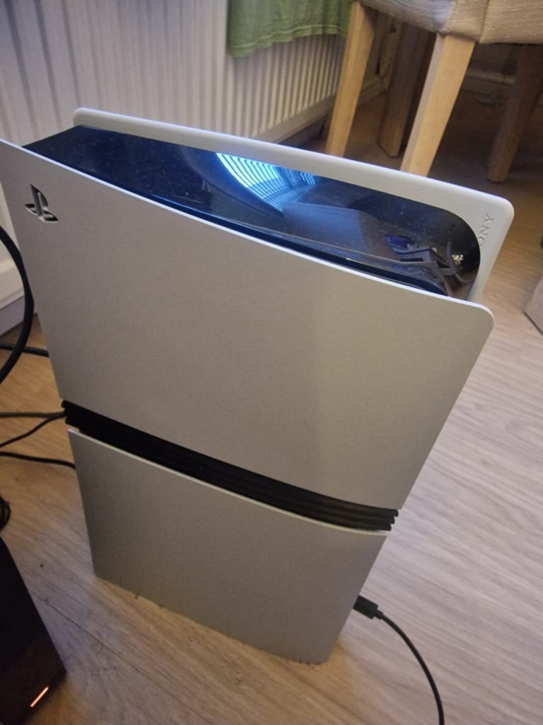 image for Ps5 pro, monitor, headphones, controllers, gaming chair 