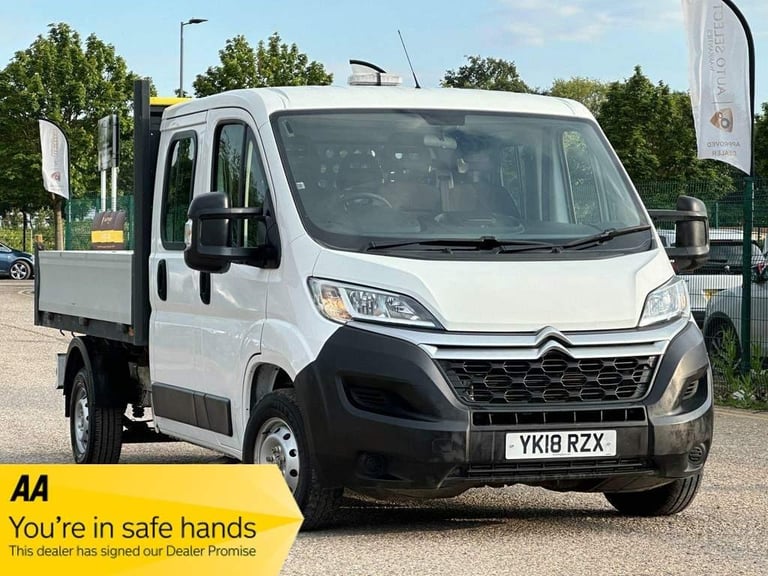 2018 Citroen Relay 2.0 BlueHDi Crew Cab Dropside 130ps Enterprise CHASSIS CAB DIESEL Manual