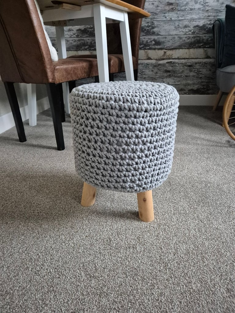 image for Grey Footstool 