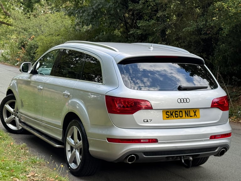 AUDI Q7 3.0 TDI QUATTRO S-LINE 7 SEATER~8 SPEED AUTOMATIC~LOW MILES