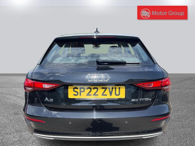 2022 Audi A3 1.4 TFSIe 40 Sport Sportback S Tronic Euro 6 (s/s) 5dr 13kWh HATCHBACK Petrol/Electr...