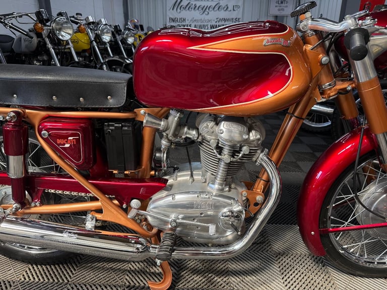 1958 Ducati 175 sport, press tube, outstanding quality, the best we’ve seen 