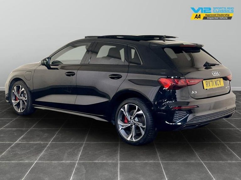 2021 Audi A3 1.4 TFSIe 45 S line Competition Sportback S Tronic Euro 6 (s/s) 5dr 13kWh A Hatchbac...
