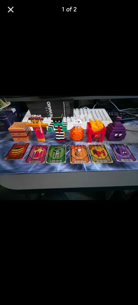 image for Minecraft McDonalds toys