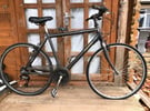 Raleigh Pioneer hybrid city town bike. 21.5” frame size. 700c wheels