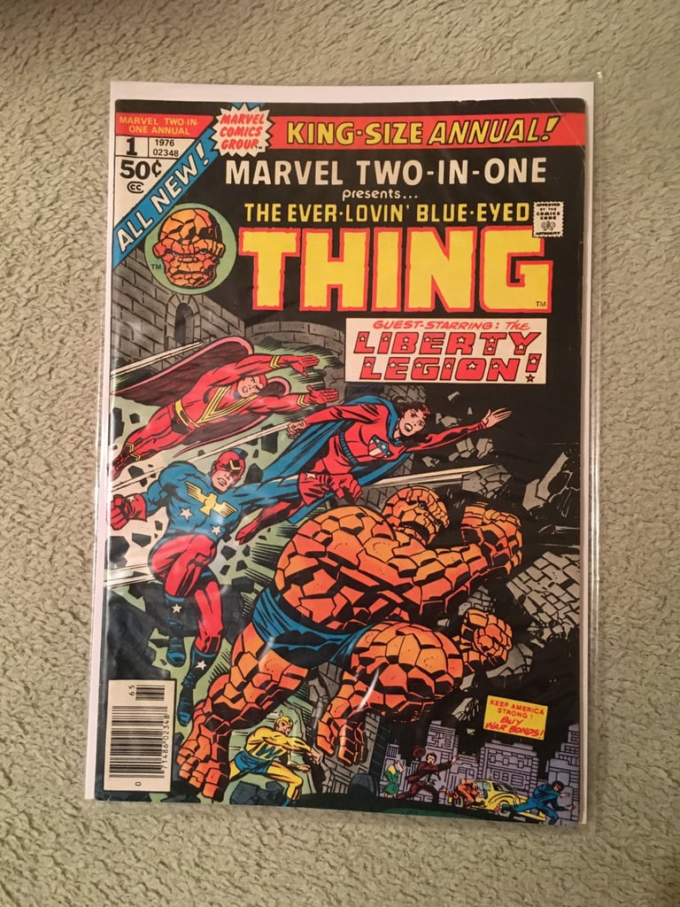 King Size Annual Thing #1 1976 Marvel Comics Original 