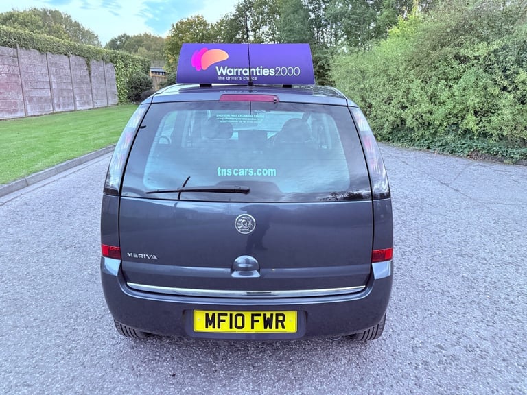 2010 10 VAUXHALL MERIVA 1.4 16V CLUB PETROL MANUAL CHEAP FAMILY MOTOR