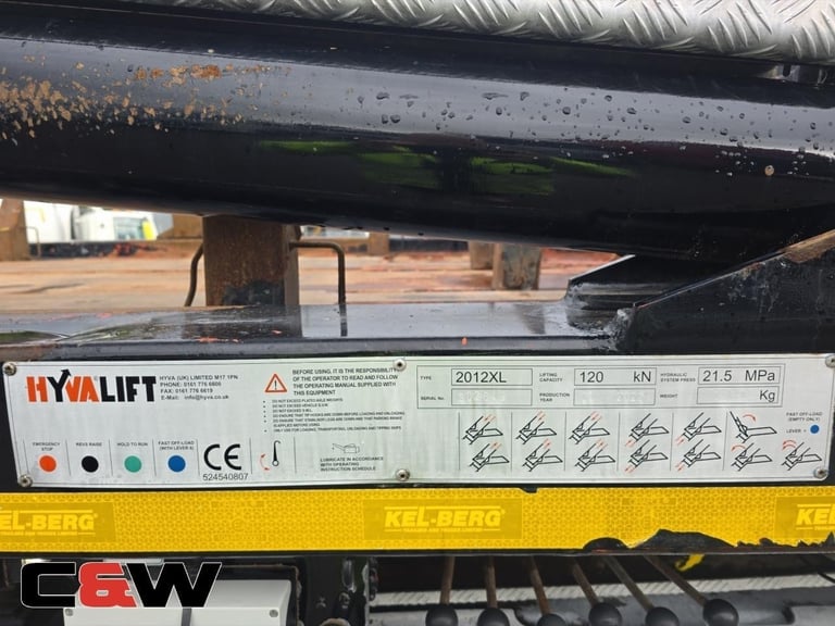 2022 (22) DAF FA LF 230 18T 4x2 Skip Loader - 166,000KMS