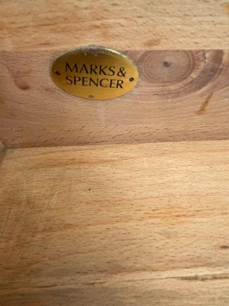 M&S Solid wood (oak) kitchen unit. 
