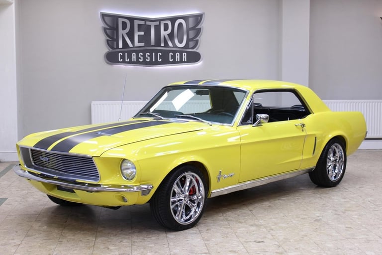 1968 Ford Mustang Coupe 351 V8 Restomod Auto - Huge Spec & Upgraded 