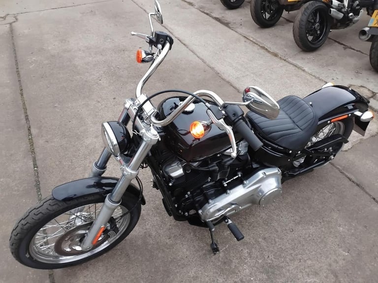 2021 21 HARLEY DAVIDSON FXST SOFTAIL STANDARD 1745 CUSTOM CRUISER BLACK- INC VAT