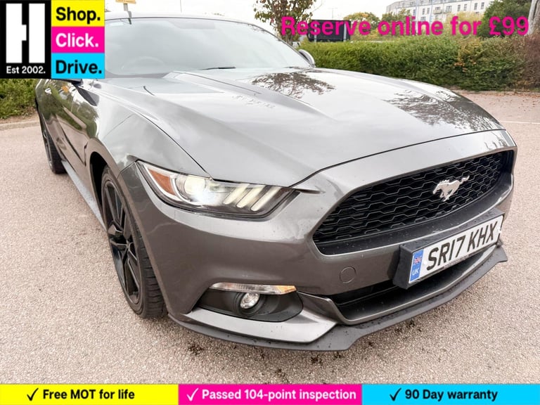 2017 Ford Mustang 2.3T EcoBoost Fastback 2dr Petrol Manual Euro 6 (317 ps) COUPE Petrol Manual