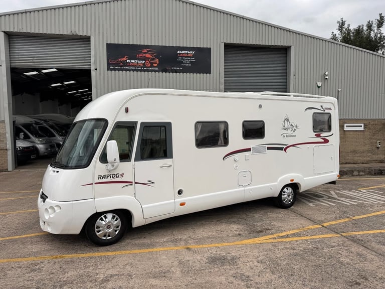 FIAT DUCATO RAPIDO 9096F 4 BERTH A CLASS MOTOR HOME