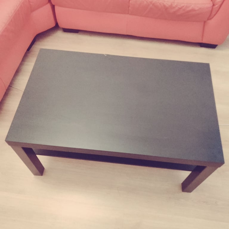 image for Brown IKEA Lack Coffee Table 
