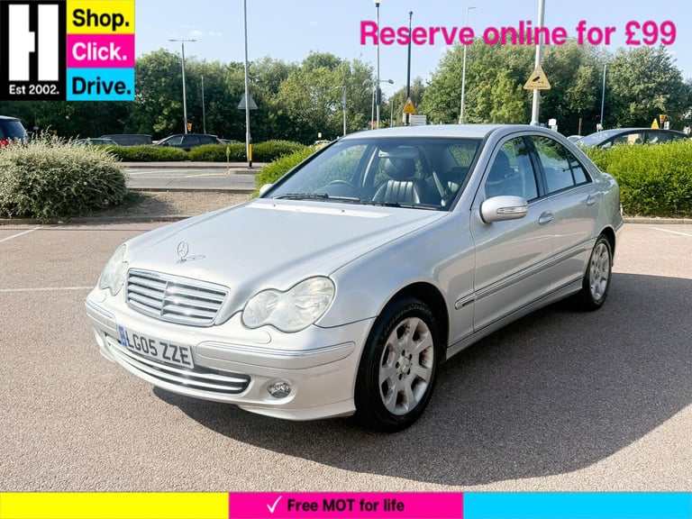 Mercedes-Benz C Class 1.8 C200 Kompressor Elegance SE 4dr Petrol Automatic