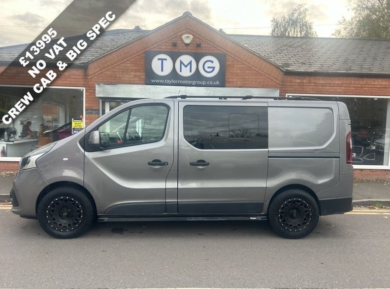 2019 Renault Trafic 1.6 dCi ENERGY 27 Sport Nav Crew Van Double Cab 6dr Diesel Manual SWB Euro  W...