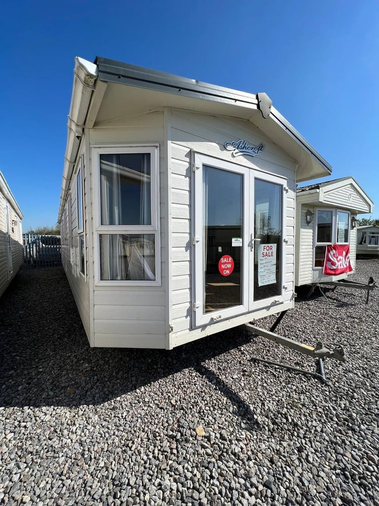 Static Holiday Home off Site For Sale Abi Ashcroft 39ftx12ft, 2 Bedroom 