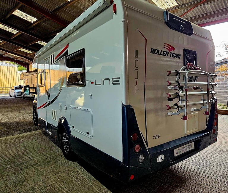 Rollerteam T-Line 785 motorhome 2016 15k 3500kgs 7.43m 4 berth/belt 