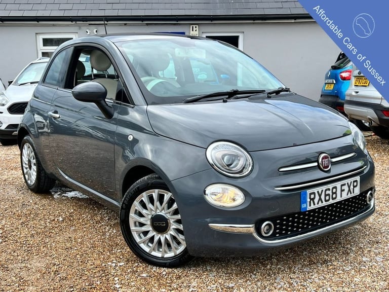 image for 2018 Fiat 500 1.2 Lounge Hatchback 3dr Petrol Manual Euro 6 (s/s) (69 bhp) Hatchback Petrol Manual