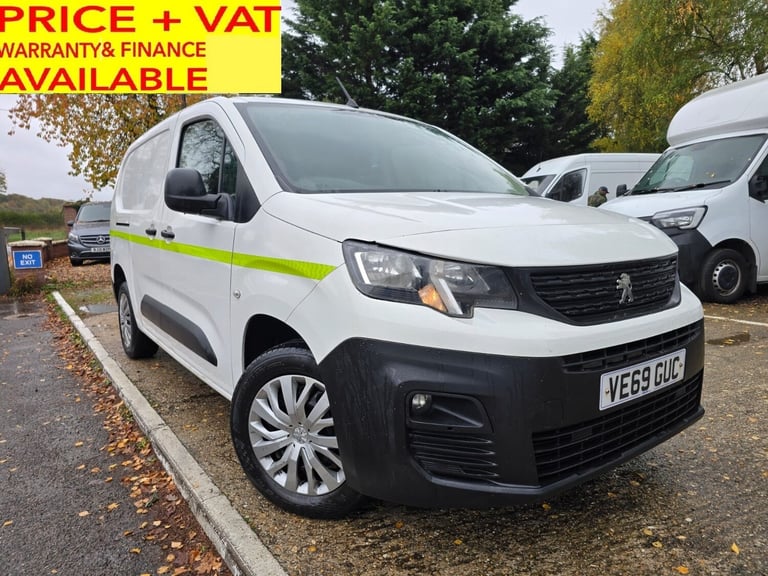 2020 Peugeot Partner  1.5 BlueHDi 950 Professional L2 LWB VAN PANEL VAN Diesel Manual