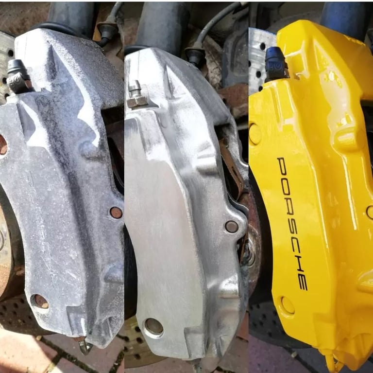 Porsche brake calipers 
