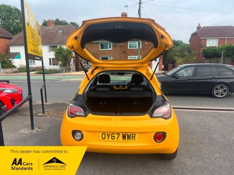 2017 Vauxhall ADAM JAM 1.4 Petrol Yellow