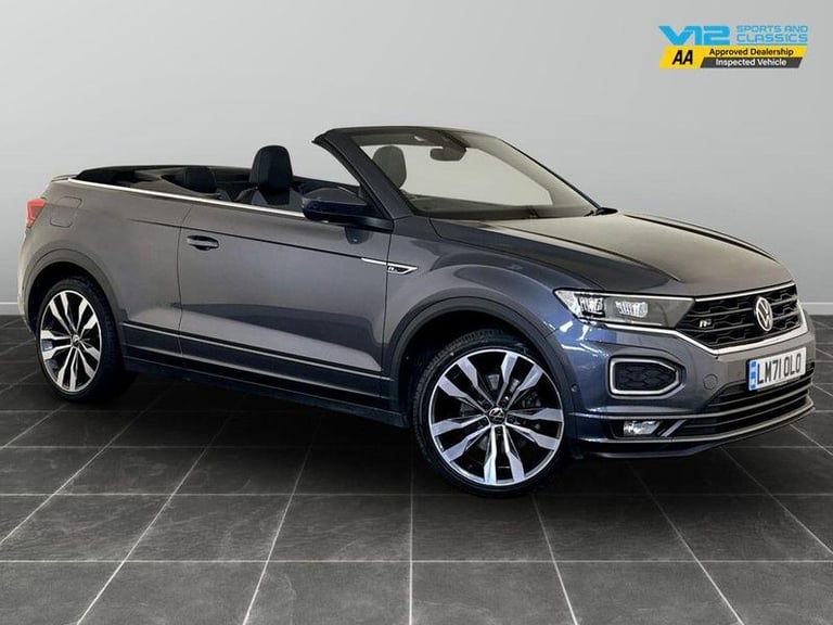 2021 Volkswagen T-Roc 1.5 TSI EVO R-Line Cabriolet DSG Euro 6 (s/s) 2dr Automatic Convertible Pet...