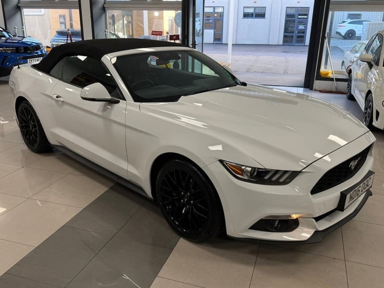 2016 16 FORD MUSTANG 2.3T ECOBOOST CONVERTIBLE 2DR PETROL SELSHIFT EURO 6 (317 P