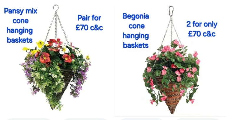 4ft tall artificial blossom trees