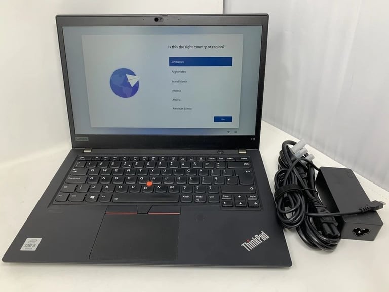 Lenovo ThinkPad T490 laptop TOUCHSCREEN Intel Quad Core i5 8365U pro Full HD IPS screen