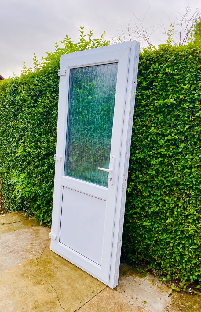 UPVC Door Double Glazed Door Exterior Door