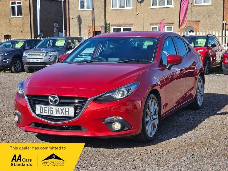 2016 Mazda Mazda3 2.0 SKYACTIV-G Sport Nav Fastback Euro 5 (s/s) 4dr SALOON Petrol Manual