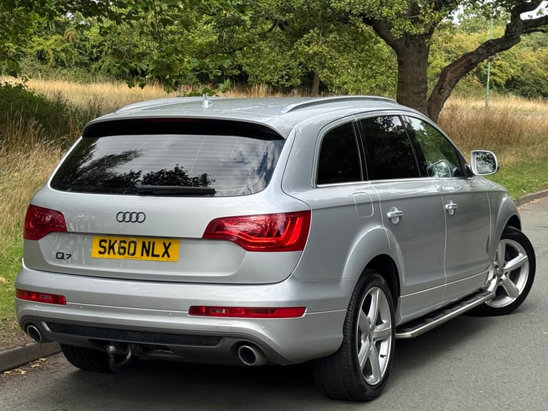 AUDI Q7 3.0 TDI QUATTRO S-LINE 7 SEATER~8 SPEED AUTOMATIC~LOW MILES
