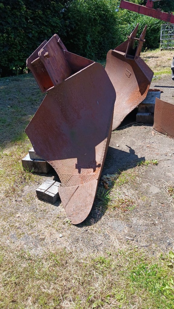 Forestry drainage plough