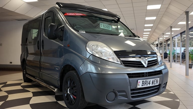 image for 2014 Vauxhall Vivaro 2.0CDTI [90PS] Combi 2.9t Euro 5 6 SEATER WITH MOBILITY RAMP SAT NAV MPV Die...