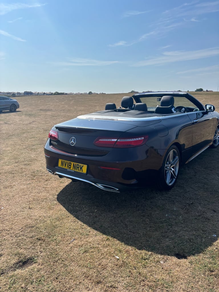 Mercedes-Benz, E CLASS, Convertible, 2018, Semi-Auto, 1950 (cc), 2 doors
