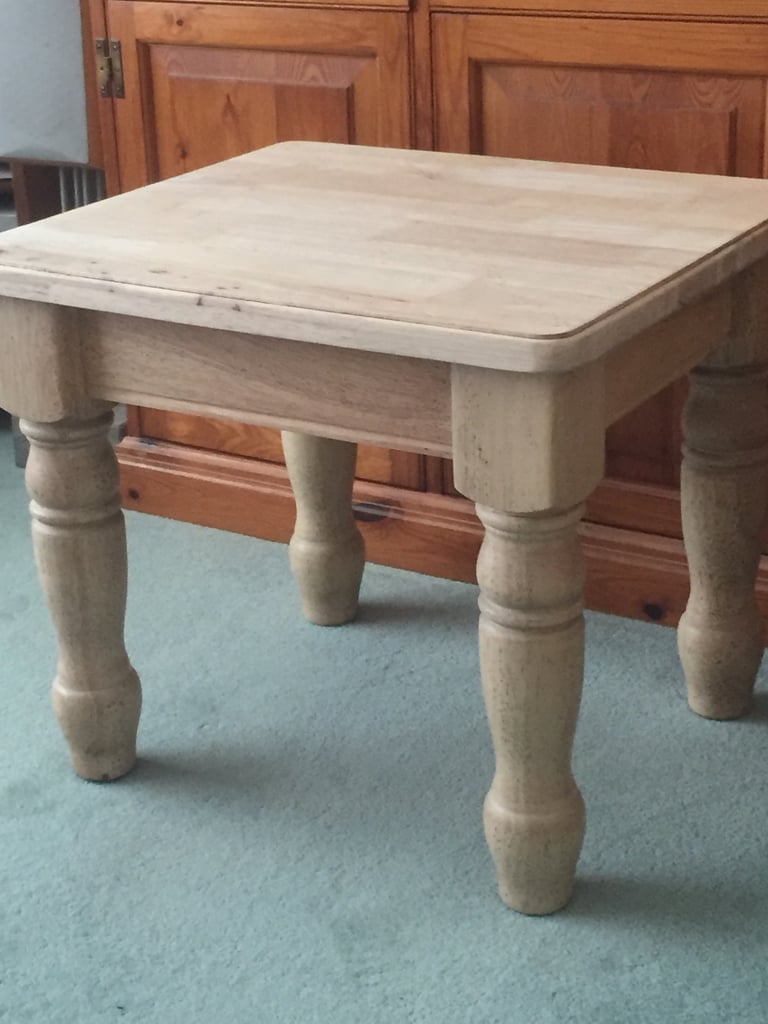 image for Rubberwood side/coffee table